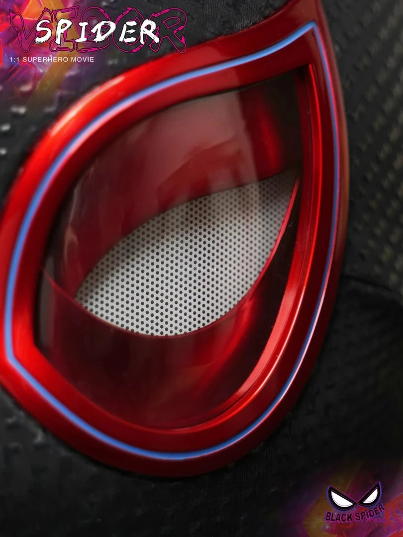 Miles Morales Spiderman Cosplay Headgear Mask.