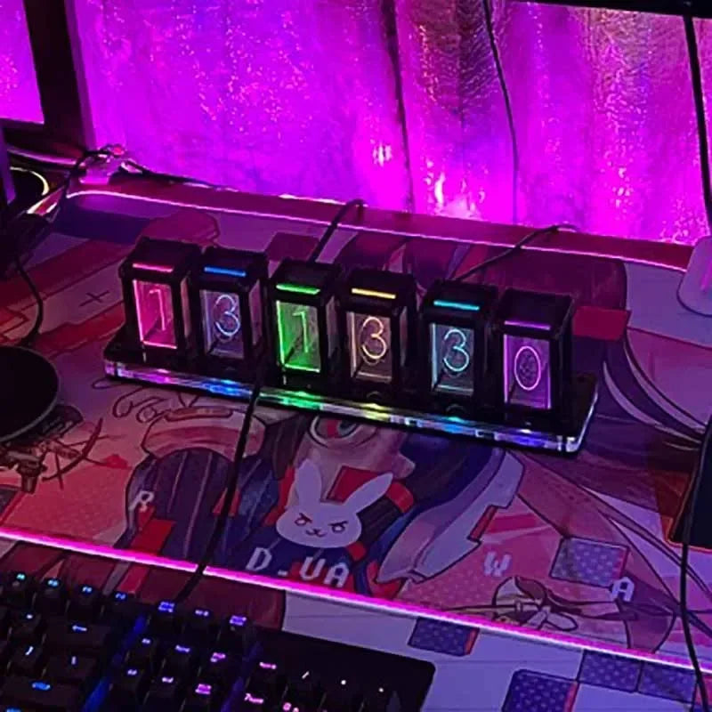 RGB Nixie Tube Clocks.