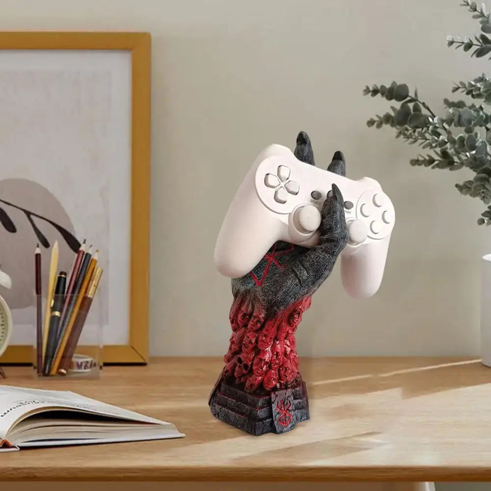 Cyberpunk Mechanical Hand Game Controller Stand.
