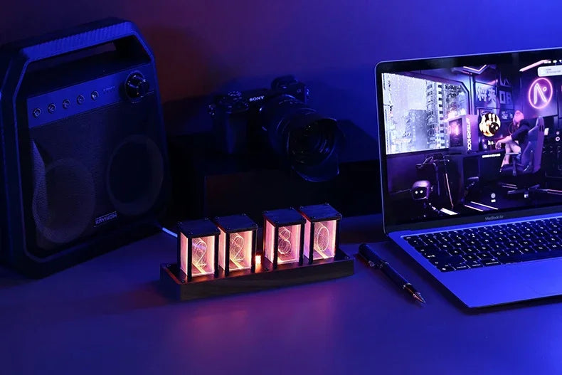 Nixie Tube Clocks.