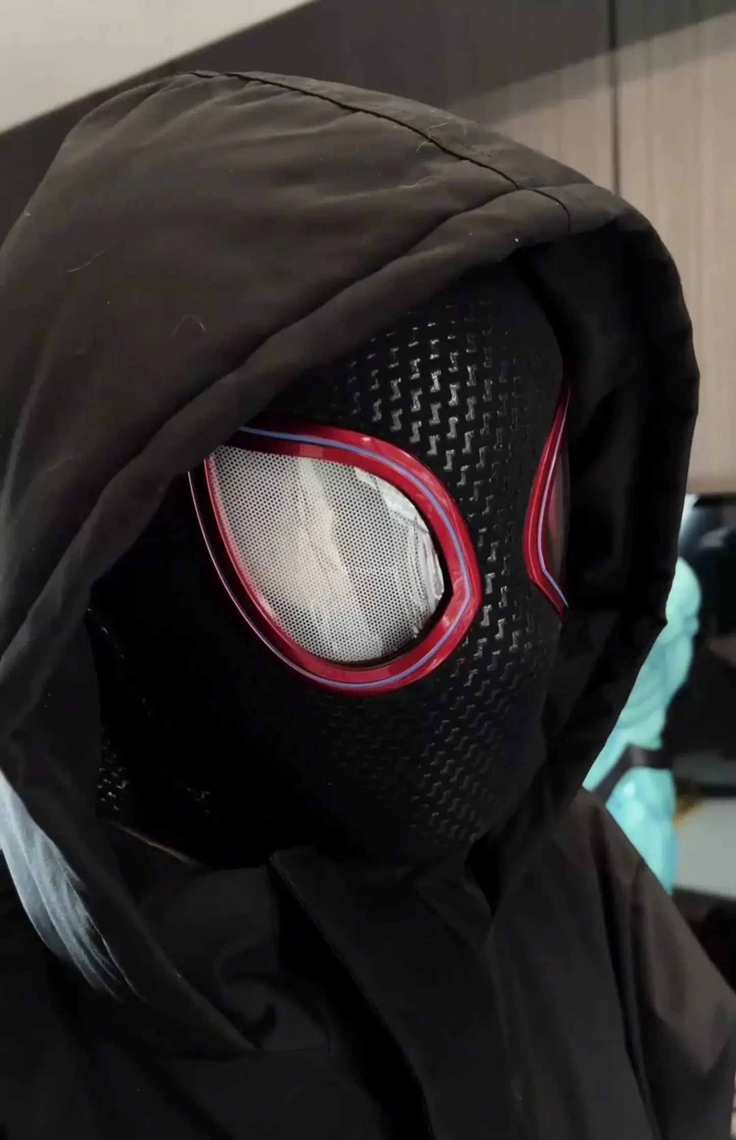 Miles Morales Spiderman Cosplay Headgear Mask.