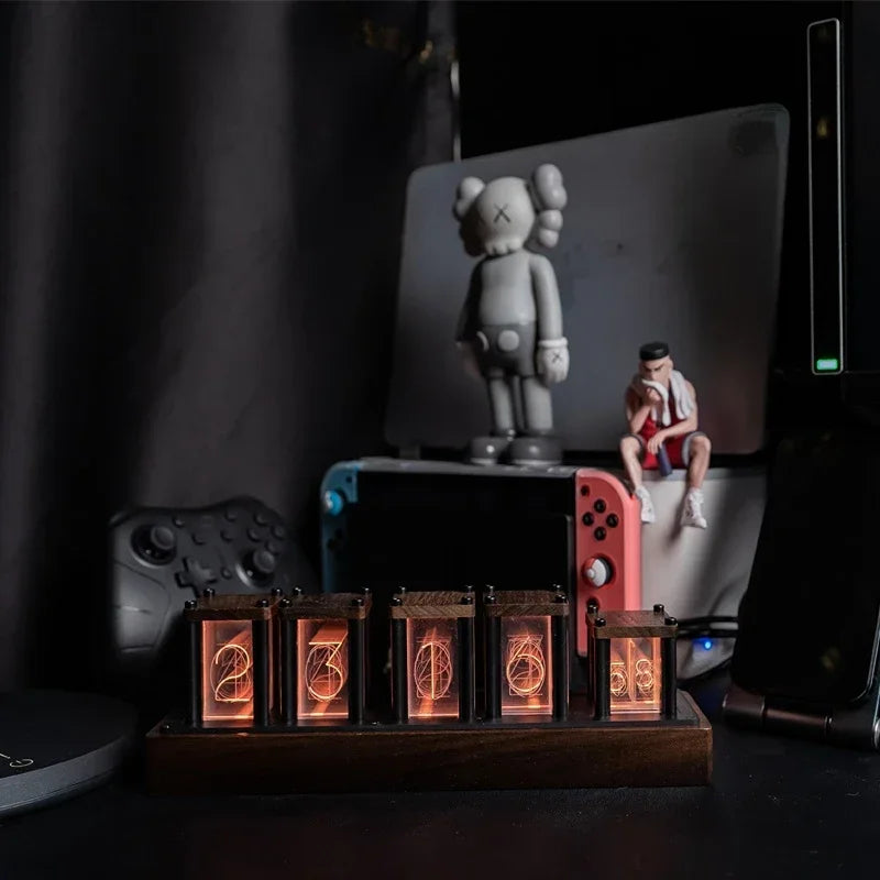 Nixie Tube Clocks.
