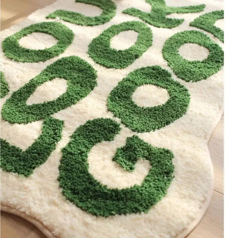 Tufted You Look Good Rug Handmade Rug.