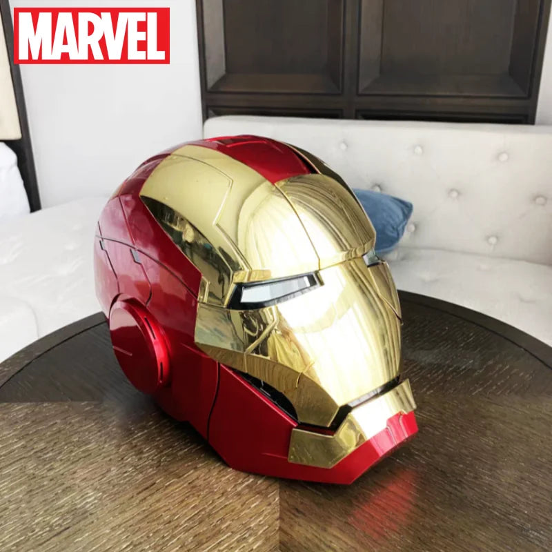 The Avengers Iron Man Mk5 Helmet with Movable Plates And Voice-activation.