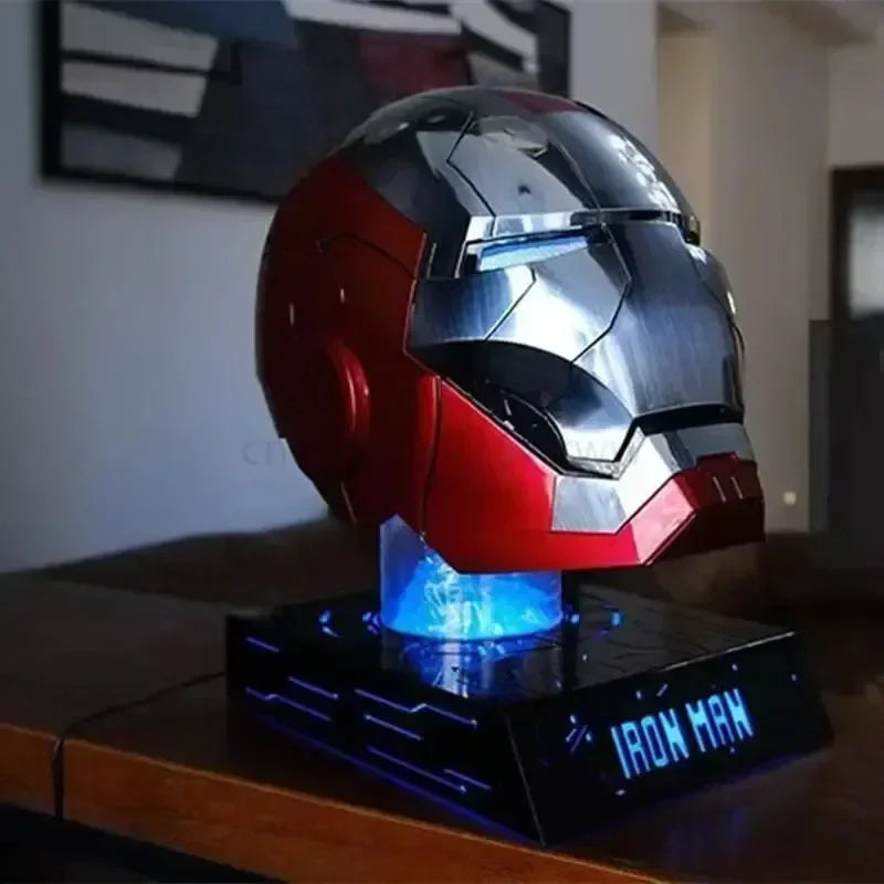 The Avengers Iron Man Mk5 Helmet with Movable Plates And Voice-activation.