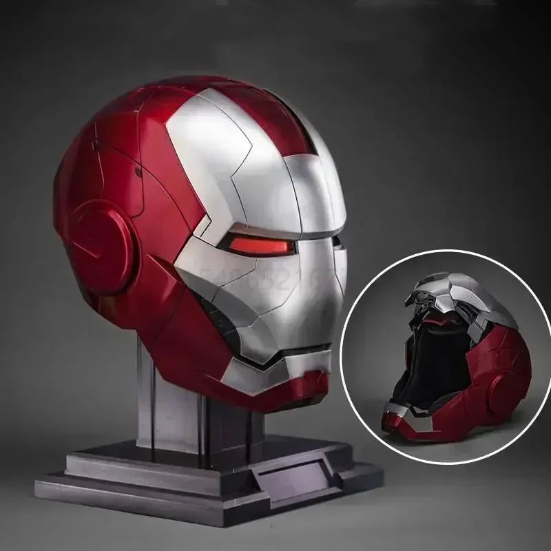 The Avengers Iron Man Mk5 Helmet with Movable Plates And Voice-activation.