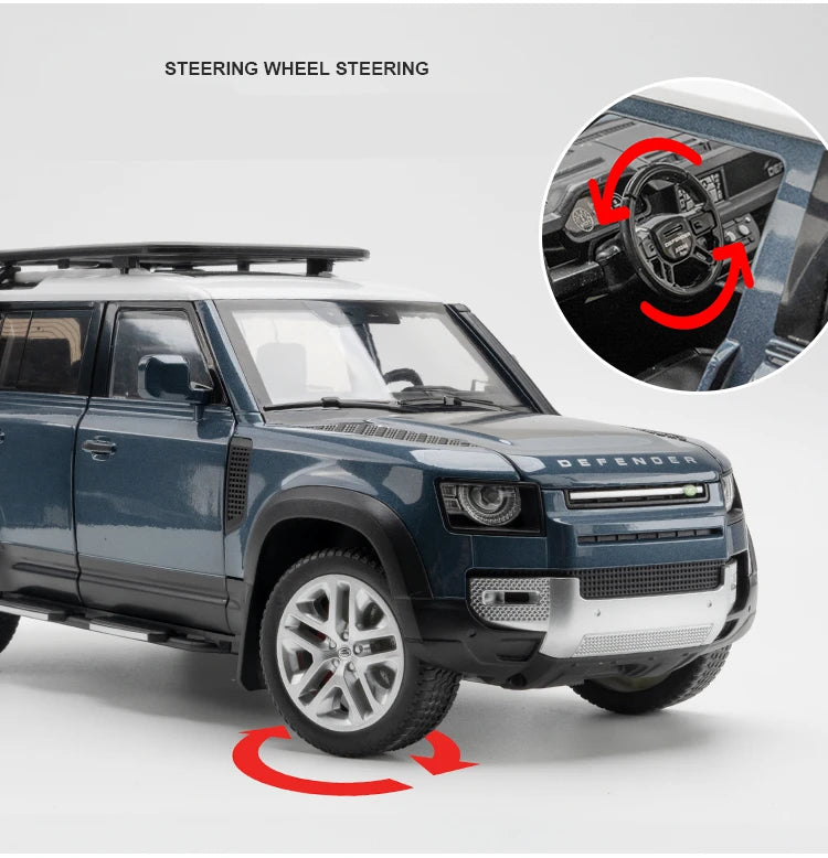 Range Rover Defender SUV Alloy Car Model Diecast Metal.
