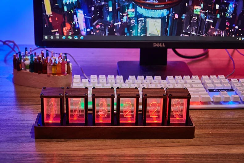 Nixie Tube Clocks.
