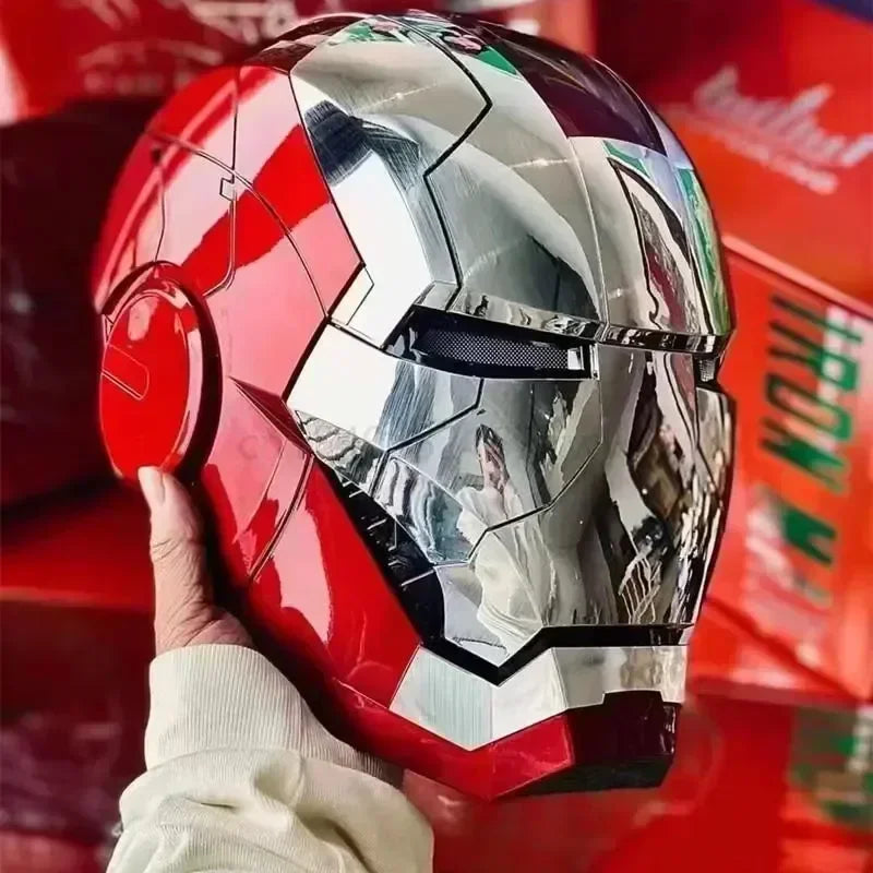 Iron Man Mk5 Helmet Wearable And Voice-activated Electric Helmet.