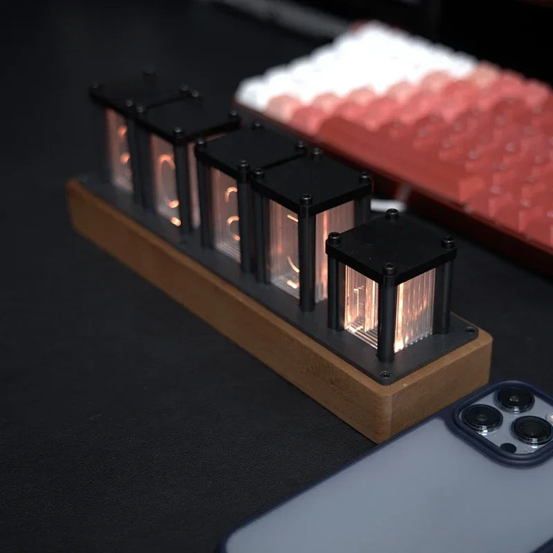 Nixie Tube Clocks.