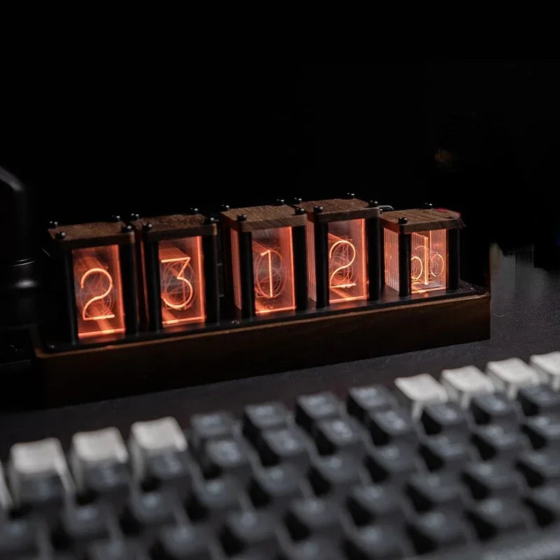 Nixie Tube Clocks.