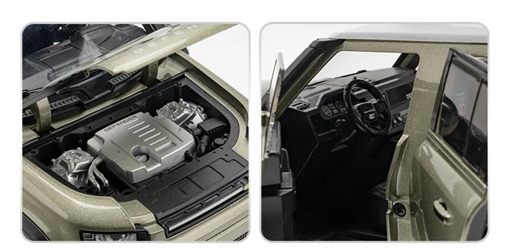 Range Rover Defender SUV Alloy Car Model Diecast Metal.