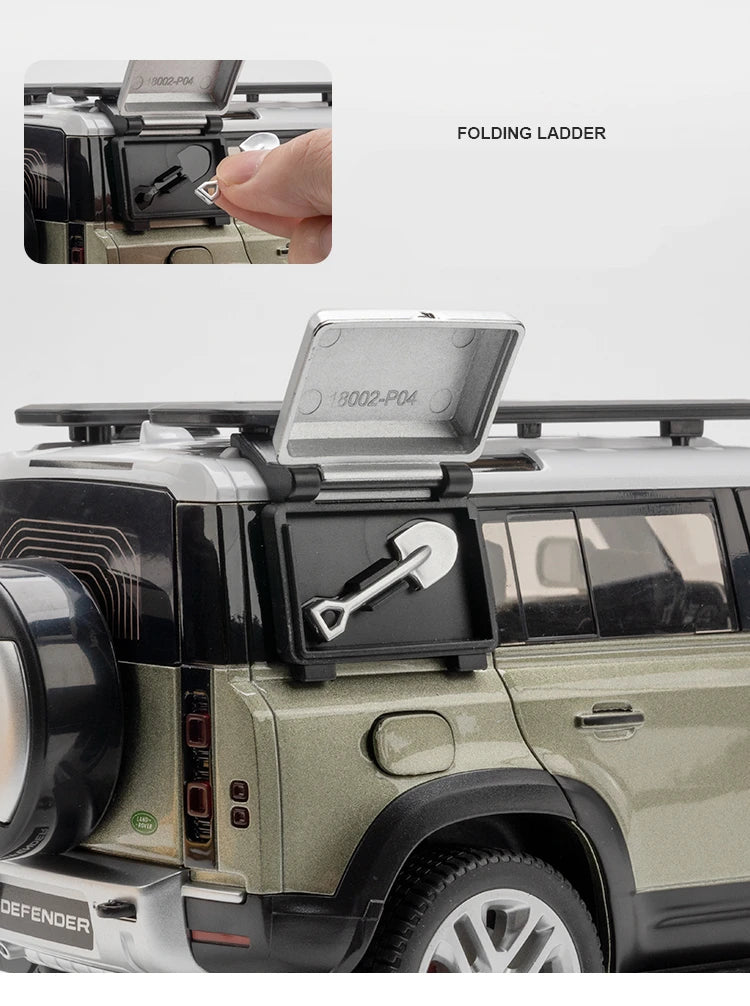 Range Rover Defender SUV Alloy Car Model Diecast Metal.