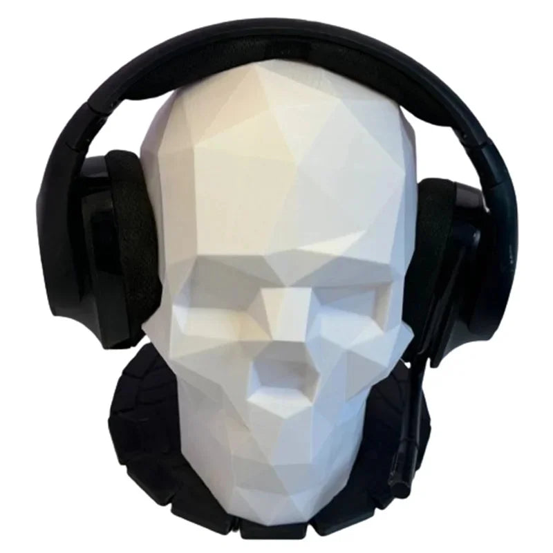 Skull Character Head Models Headset Holder.