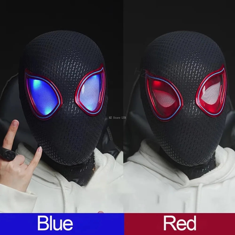 Miles Morales Spiderman Cosplay Headgear Mask.