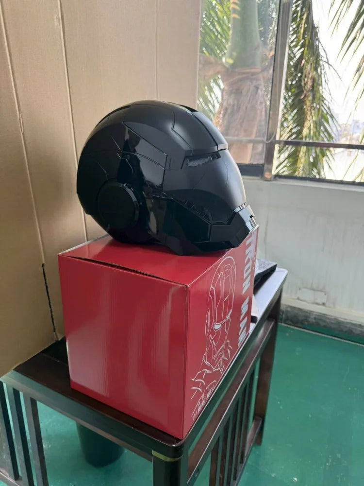The Avengers Iron Man Mk5 Helmet with Movable Plates And Voice-activation.