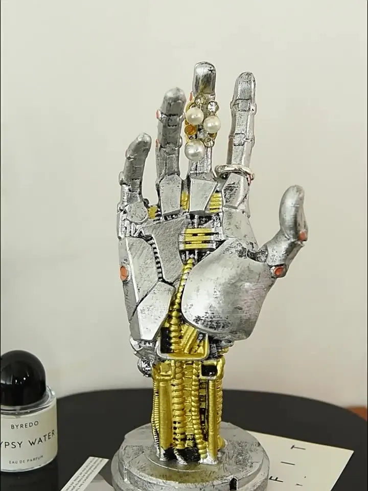 Cyberpunk Robotic Hand Gamepad Holder.