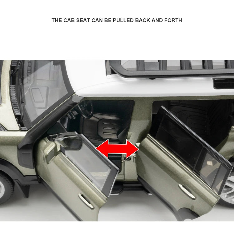 Range Rover Defender SUV Alloy Car Model Diecast Metal.
