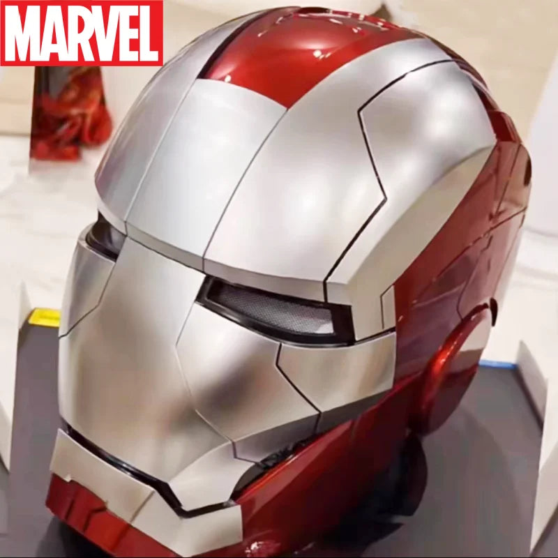 The Avengers Iron Man Mk5 Helmet with Movable Plates And Voice-activation.
