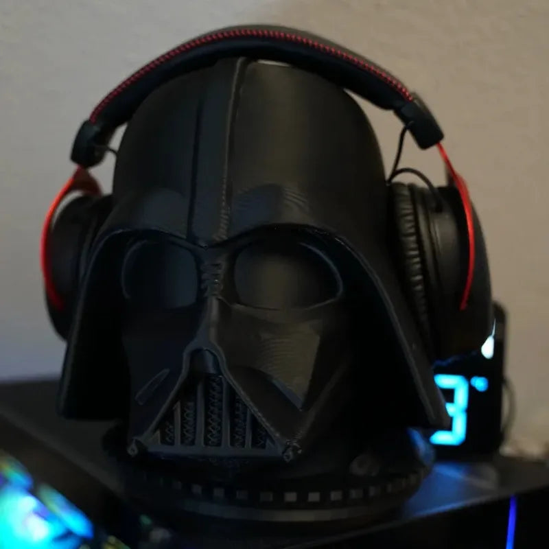 Darth Vader Head Statue Headphone Bracket Holder.