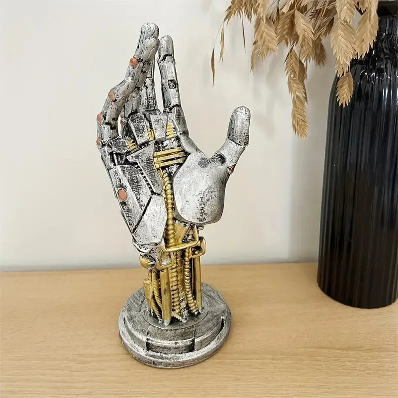 Cyberpunk Robotic Hand Gamepad Holder.