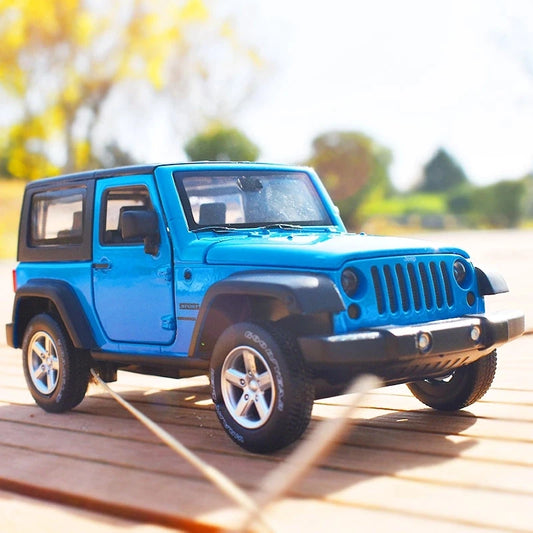 Jeeps Wrangler Rubicon Model Car.