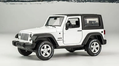 Jeeps Wrangler Rubicon Model Car.