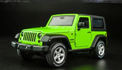 Jeeps Wrangler Rubicon Model Car.