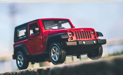 Jeeps Wrangler Rubicon Model Car.