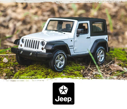 Jeeps Wrangler Rubicon Model Car.