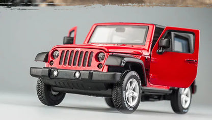 Jeeps Wrangler Rubicon Model Car.