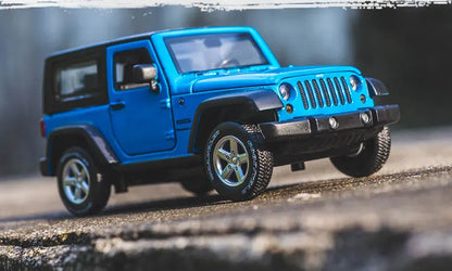 Jeeps Wrangler Rubicon Model Car.