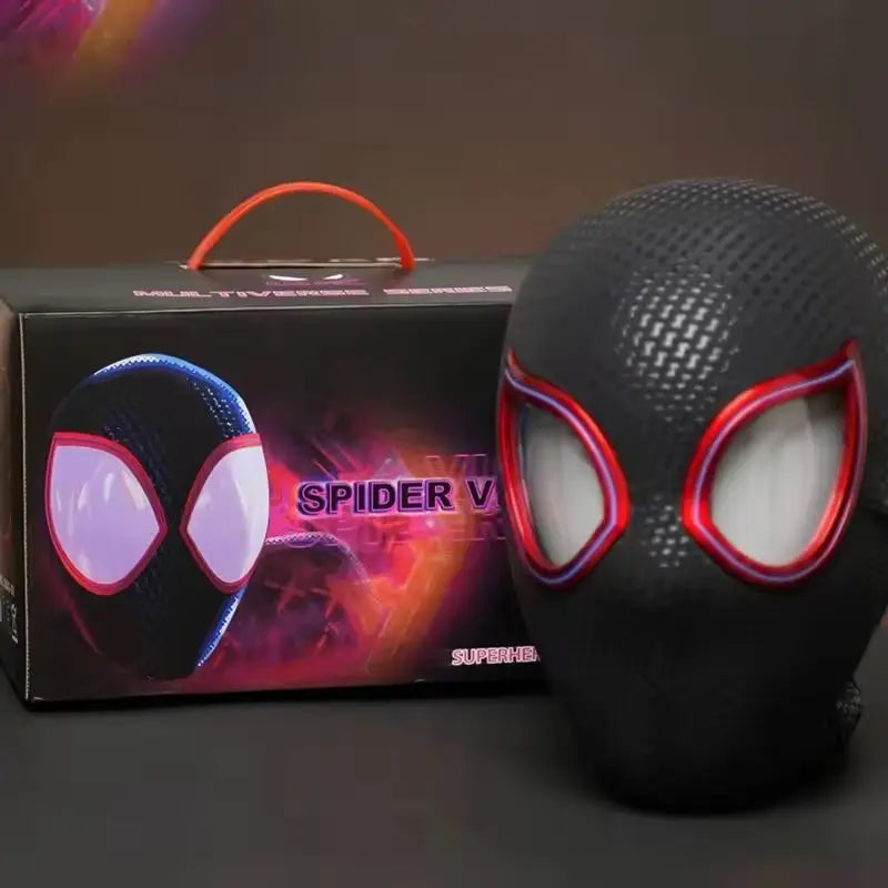Mascara Miles Morales Spiderman Headgear.