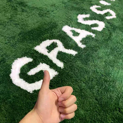 Fashion Brand Wet Grass Tufted Rugs.