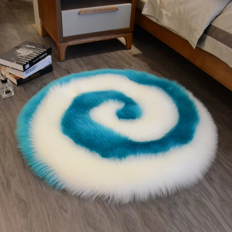 Soft Fluffy Faux Fur Rugs.