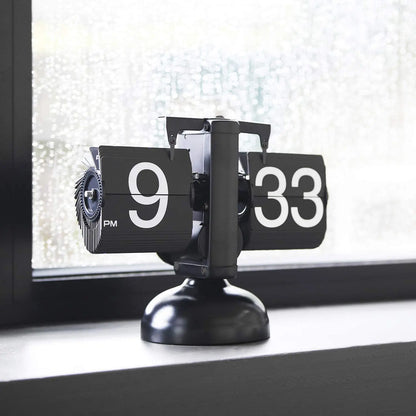 Flip Down Page Desk Clocks Retro Flip Clock .