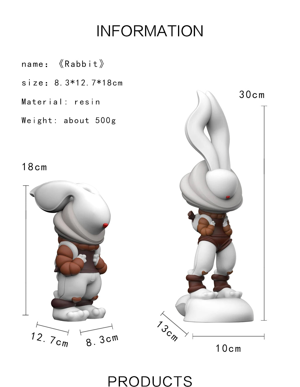 Original Design Luxury Rabbit Decorative Ornaments.