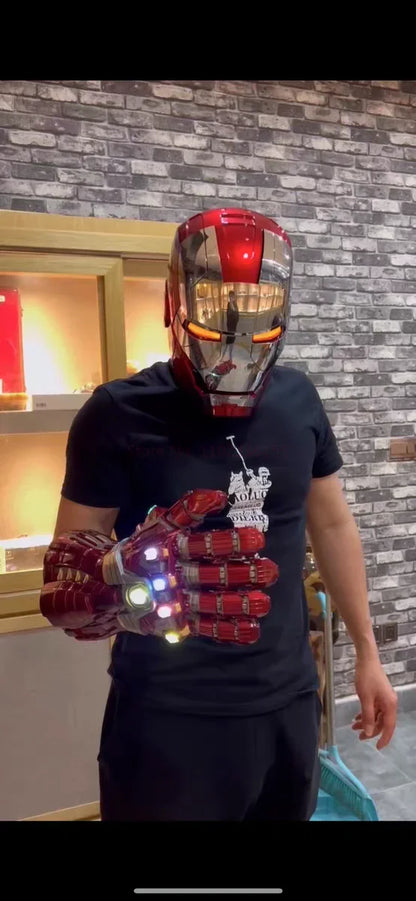 Iron Man MK5 Helmet with Remote And Voice Controlled.