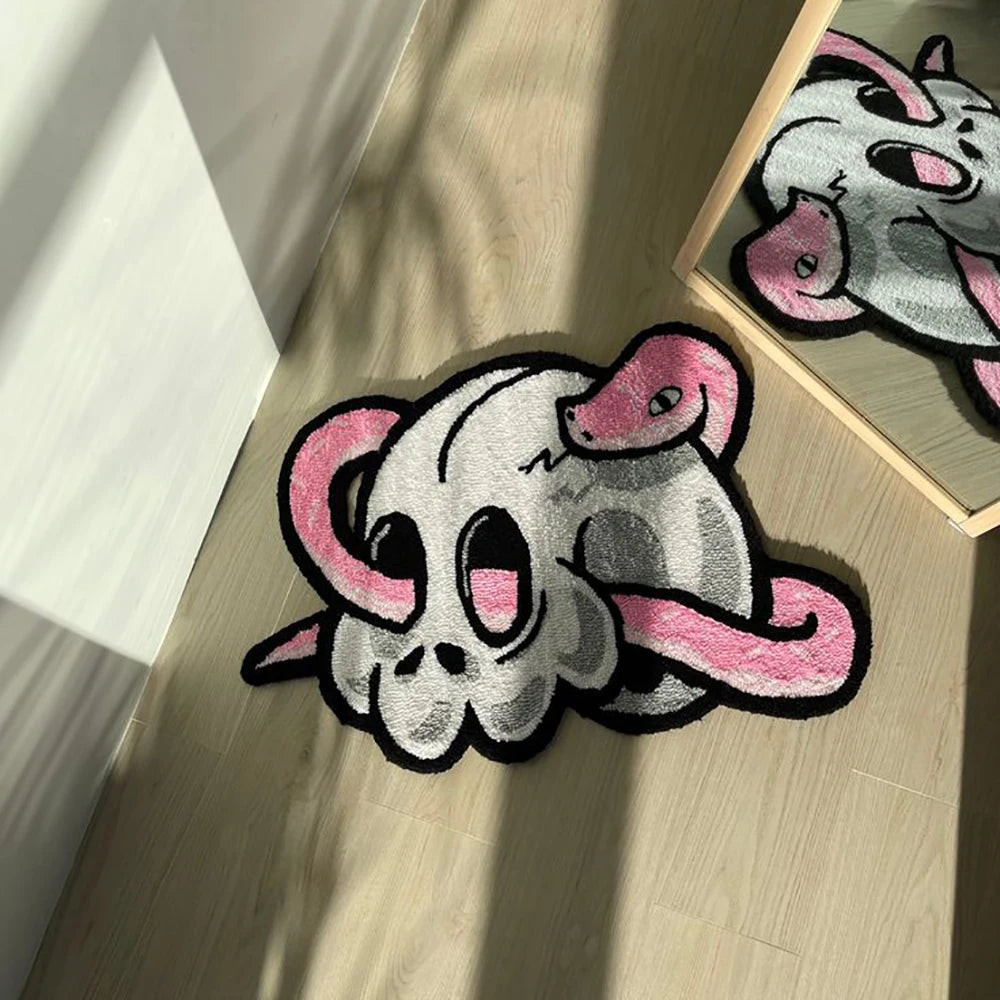 "Ghost B00BS" Tufted Rugs.