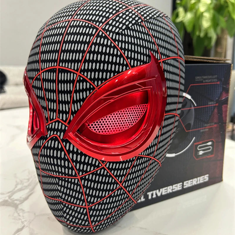 Moving Eyes Cosplay Spiderman Mask Electronic Remote Controlled.