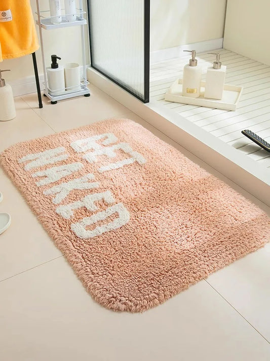 Pure Cotton "GET NAKED" Tufted Rugs.