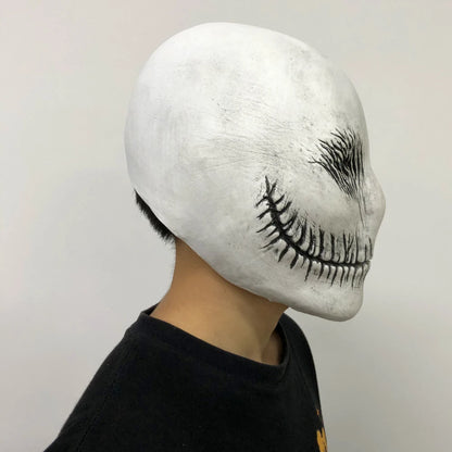 Horror Slender Faceless Mask Halloween🎃  🦇 Carnival Purim Party Costume Props.