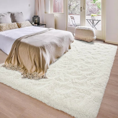 Fluffy Rugs for Living Room, Large Area Rugs With Memory Foam.