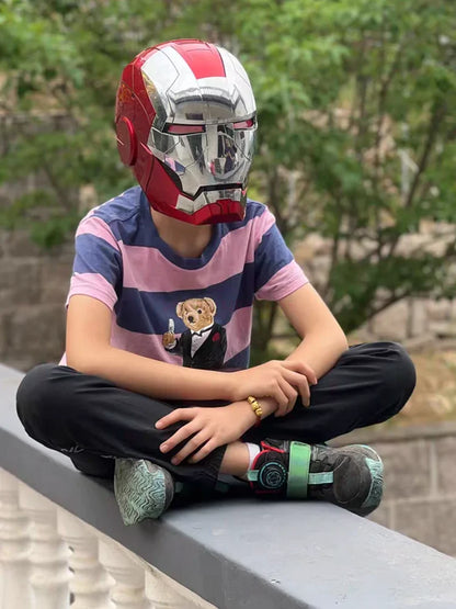 Iron Man MK5 Helmet with Remote And Voice Controlled.