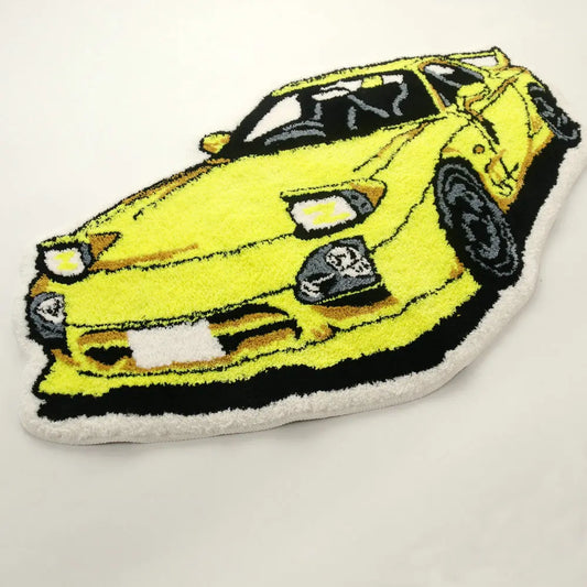 Sports Racing Car Shaped Rugs.