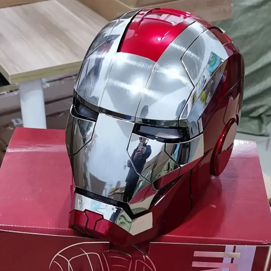 Iron Man MK5 Helmet with Remote And Voice Controlled.