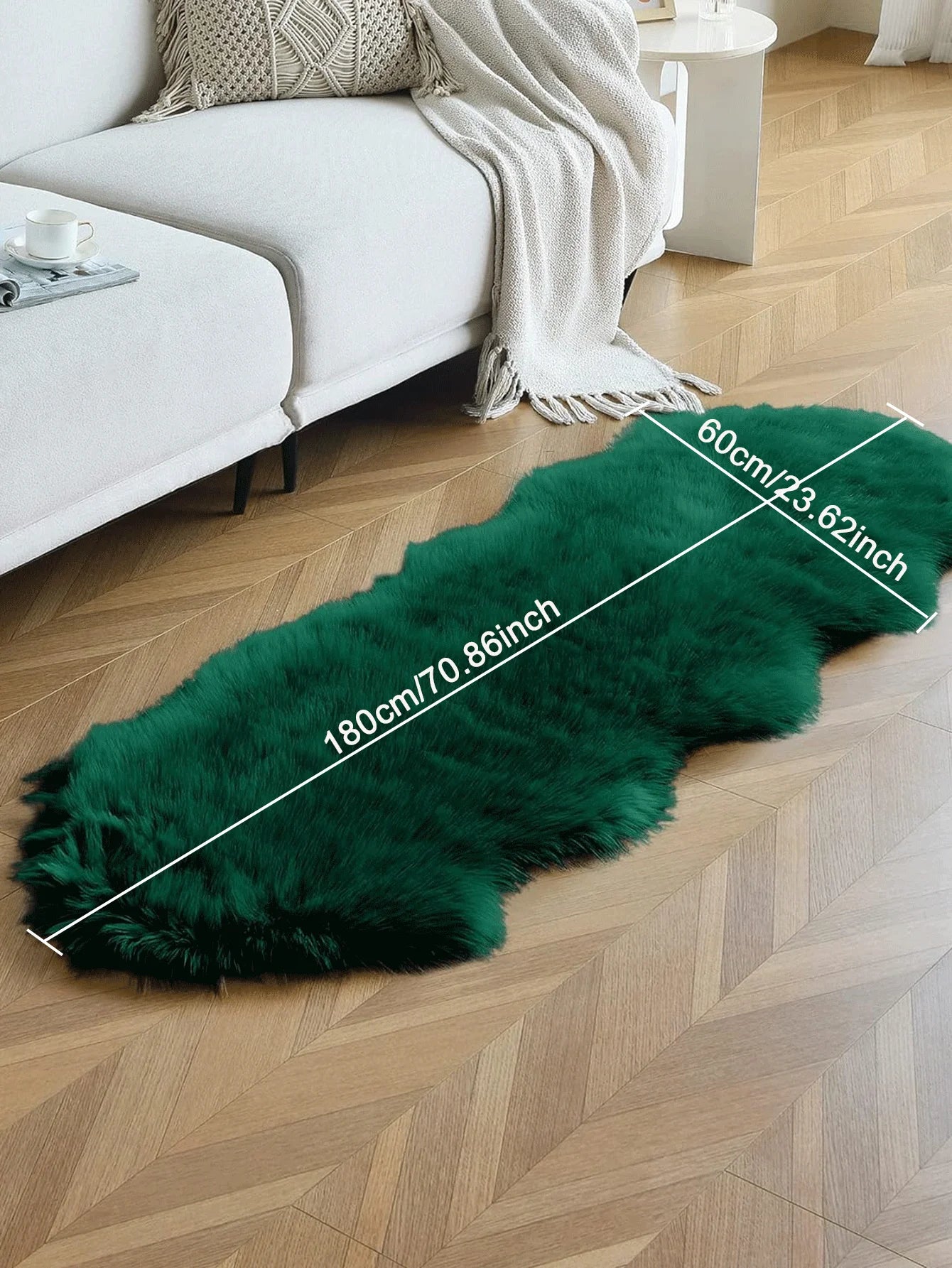 Shaggy Luxurious Fur Rugs.