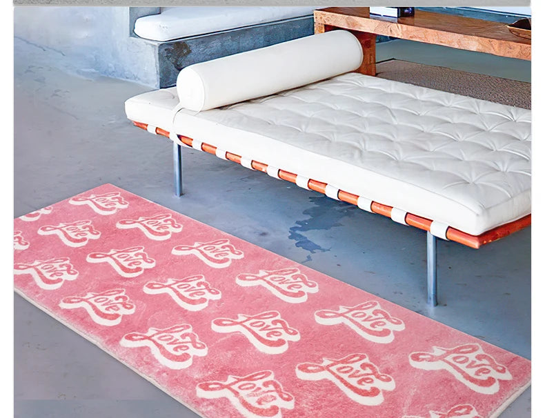 "HAVE A GOOD DAY" Bed-side Rugs.