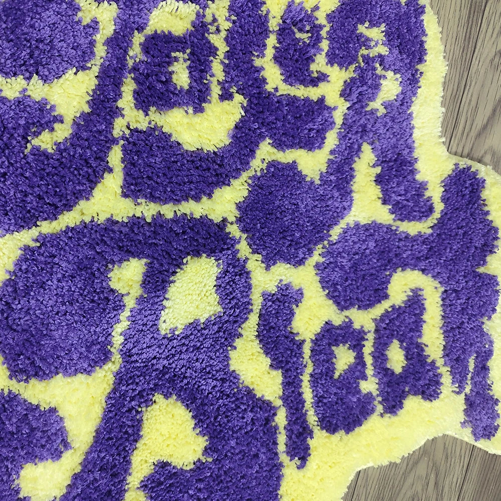 "TAKE A BREAK" Tufted Rugs.