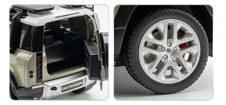 Range Rover Defender SUV Alloy Car Model.